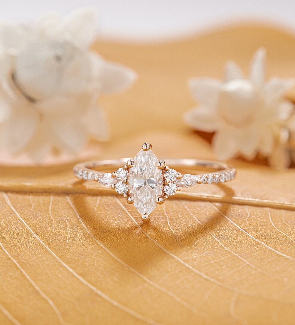 Michael Hill Ring Set Womens Wedding Rings Nz Marquise Cut